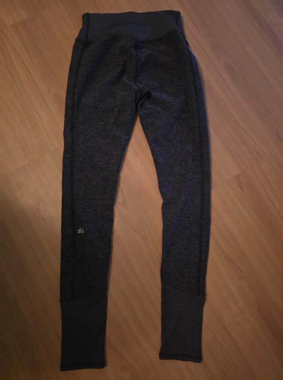 Alo High-Waist Seamless Leggings - Dark Charcoal Medium